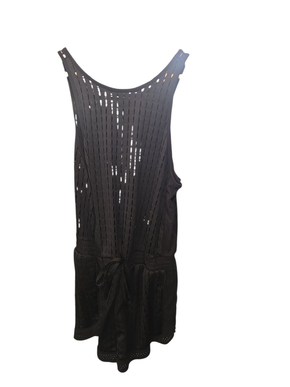 Victoria's Secret Black Crochet Romper